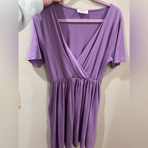 Purple Zenana dress size Large